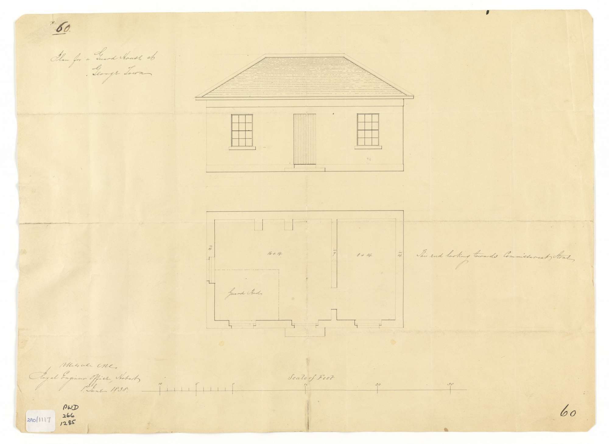 The Watch House drawing